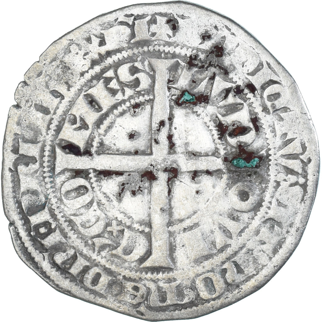 Münze, Frankreich, Flanders, Louis II de Mâle, Gros, 1346-1384, S, Silber