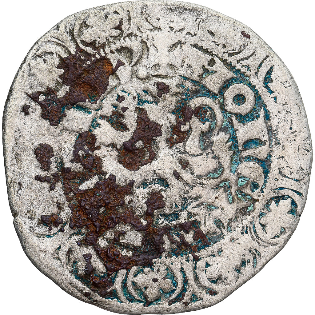Moneda, Francia, Flanders, Louis II de Mâle, Gros, 1346-1384, BC+, Plata