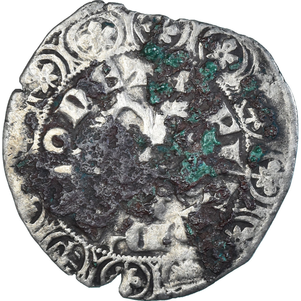 Münze, Frankreich, Flanders, Louis II de Mâle, Gros, 1346-1384, S, Silber