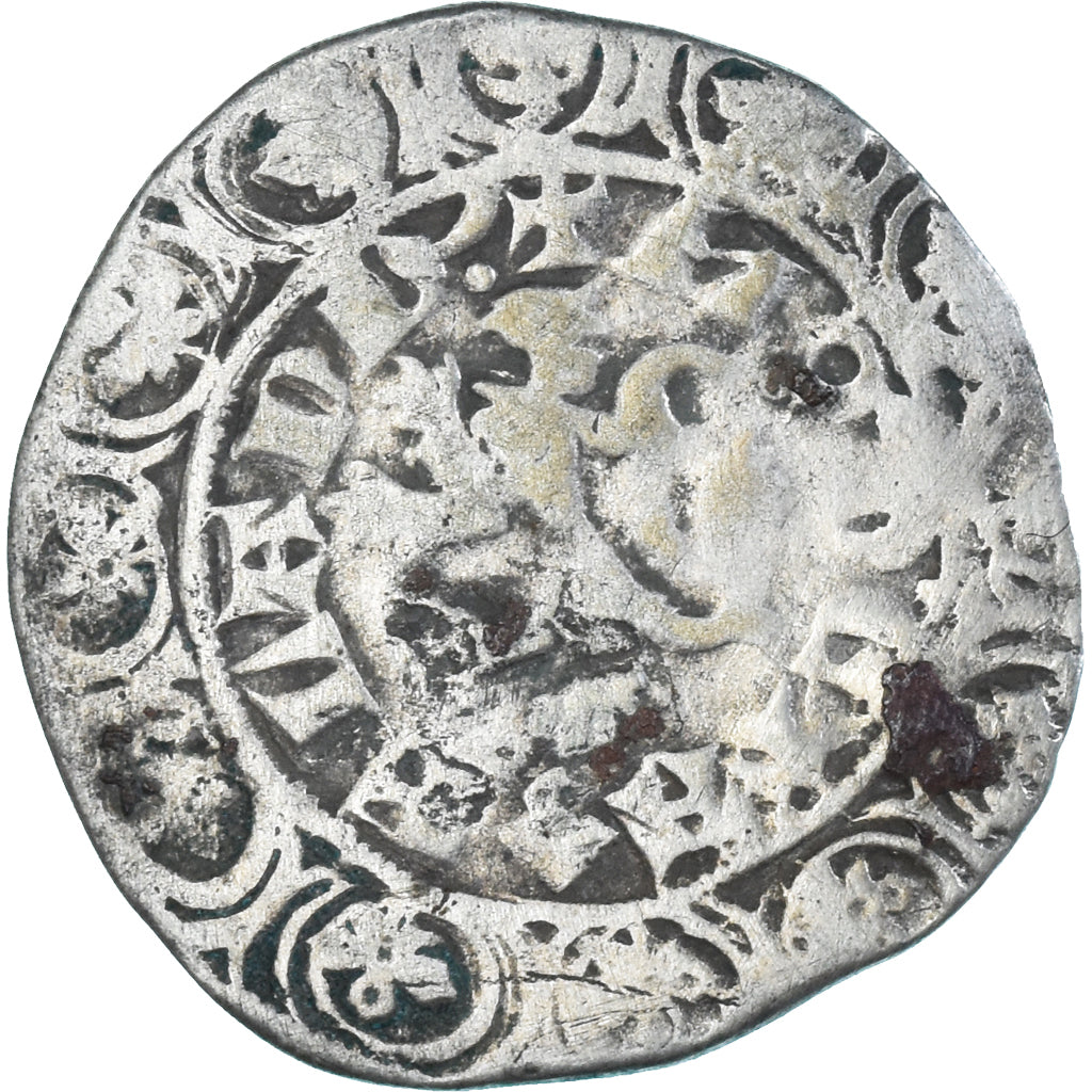 Monnaie, France, Flandre, Louis II de Mâle, Gros, 1346-1384, TB, Argent