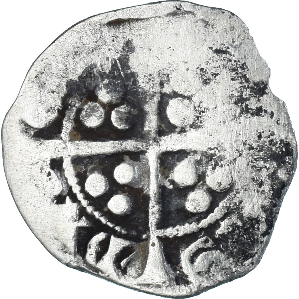 Moeda, Grã-Bretanha, Edward I, II, III, Penny, Durham, VF(20-25), Prata