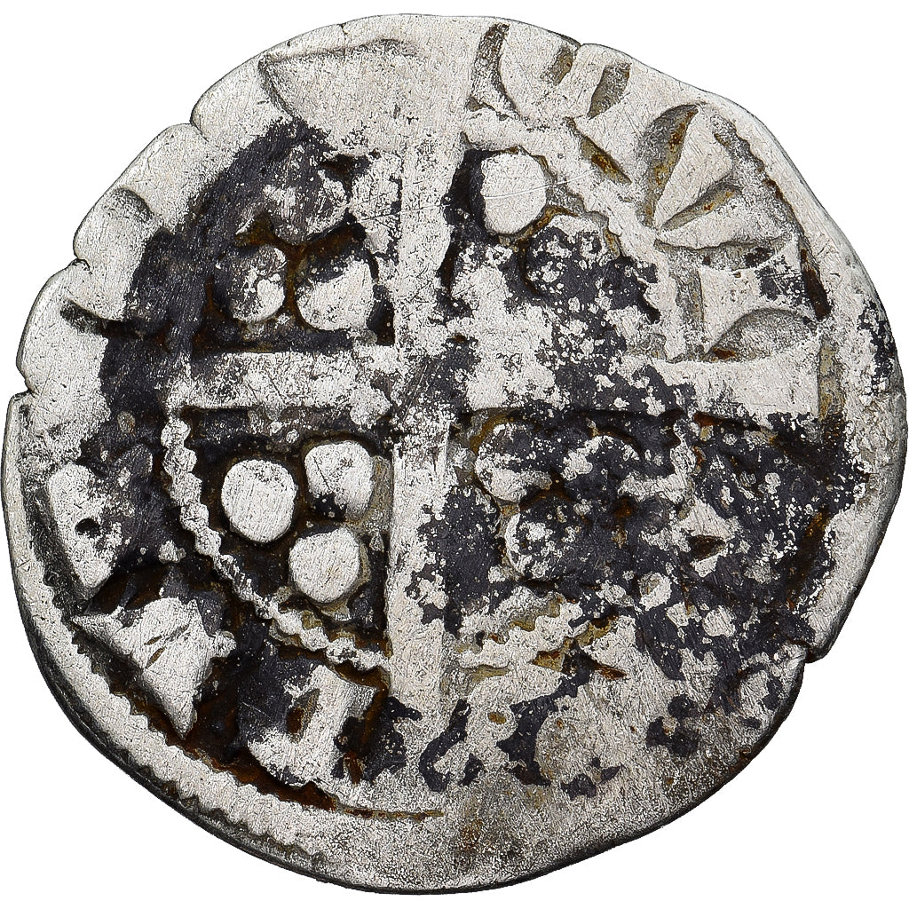 Coin, Great Britain, Edward I, II, III, Penny, Durham, VF(30-35), Silver