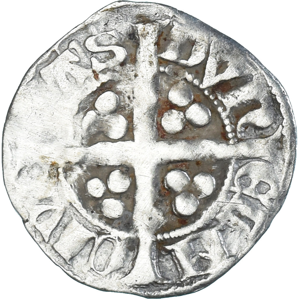 Moeda, Grã-Bretanha, Edward I, II, III, Penny, Durham, VF(30-35), Prata