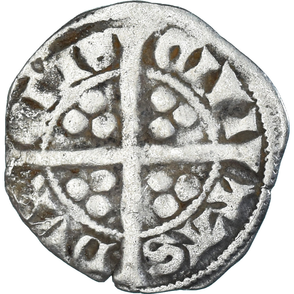 Münze, Großbritannien, Edward I, II, III, Penny, Durham, S+, Silber