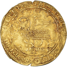 Monnaie, duché de Brabant, Jeanne & Wenceslas, Mouton d'or, Vilvorde, ca. 1357