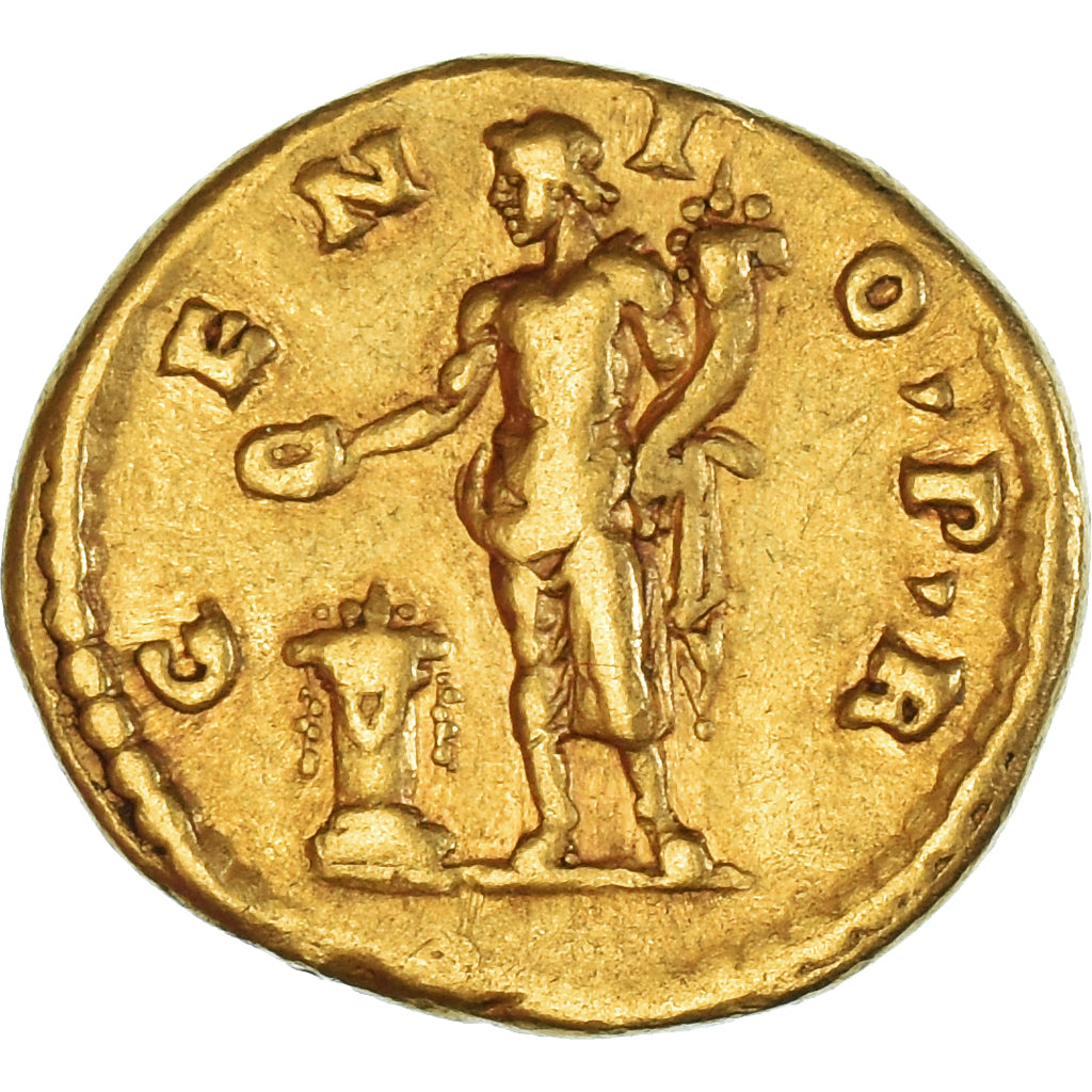 Hadrian, Aureus, 136, Rome, Gold, VF(30-35), RIC:II-2207