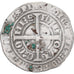Moneda, Francia, Flanders, Louis II de Mâle, Gros, 1346-1384, BC+, Plata