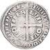 Moneda, Francia, Flanders, Louis II de Mâle, Gros, 1346-1384, BC+, Plata