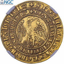 Kingdom of Sicily, Pietro & Constanza, Pierreale, 1282-1283, Messina, Goud, NGC