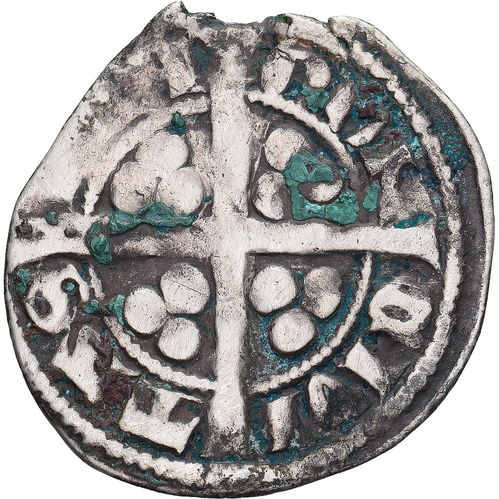 Moneda, Gran Bretaña, Edward I, II, III, Penny, London, BC+, Plata