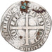 Moneda, Francia, Flanders, Louis II de Mâle, Gros, 1346-1384, BC+, Plata