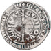 Moneda, Francia, Flanders, Louis II de Mâle, Gros, 1346-1384, BC+, Plata