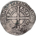 Moneda, Francia, Flanders, Louis II de Mâle, Gros, 1346-1384, BC+, Plata