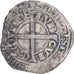 Moneda, Francia, Flanders, Louis II de Mâle, Gros, 1346-1384, BC+, Plata
