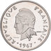 Coin, New Hebrides, 20 Francs, 1967, Monnaie de Paris, ESSAI, MS(65-70), Nickel