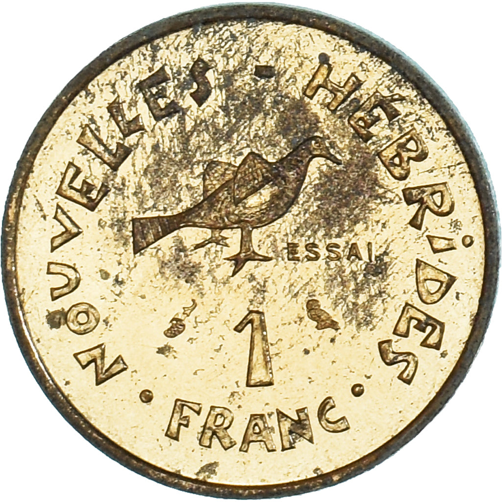 Moneta, Nowe Hebrydy, Franc, 1970, Monnaie de Paris, MS(65-70)