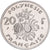 Coin, French Polynesia, 20 Francs, 1967, Monnaie de Paris, ESSAI, MS(65-70)