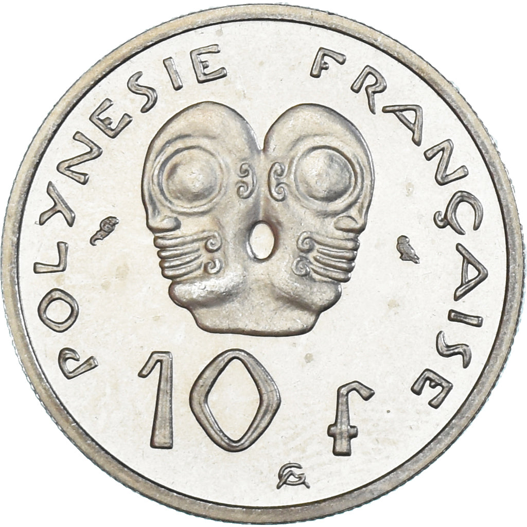 Coin, French Polynesia, 10 Francs, 1967, Monnaie de Paris, ESSAI, MS(65-70)