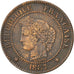 Coin, France, Cérès, 2 Centimes, 1887, Paris, AU(50-53), Bronze, KM:827.1