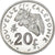 Coin, New Caledonia, 20 Francs, 1967, Monnaie de Paris, ESSAI, MS(65-70)