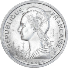 Münze, FRENCH AFARS & ISSAS, 2 Francs, 1968, Monnaie de Paris, ESSAI, STGL