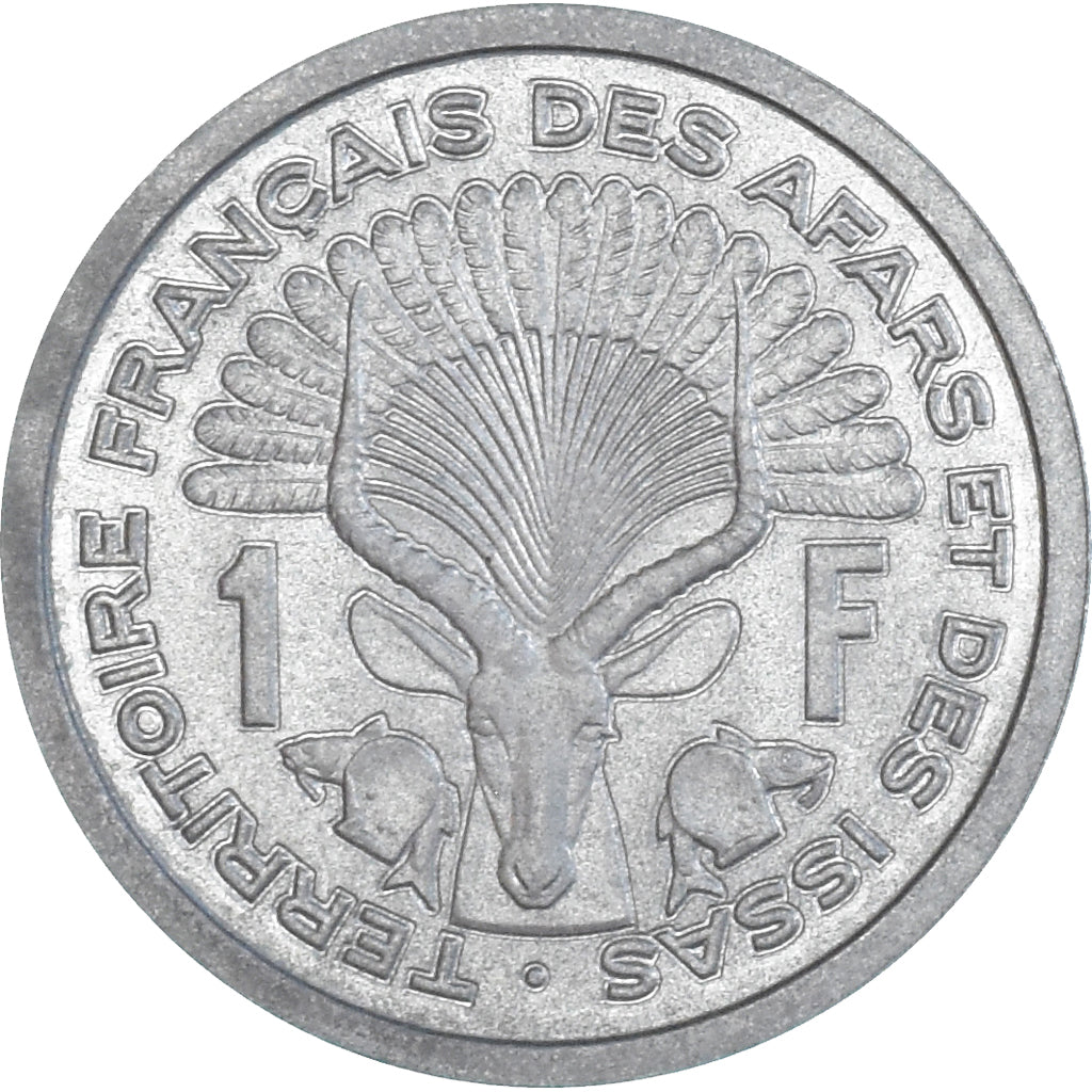 Moeda, TERRITÓRIO FRANCÊS DOS AFARS E ISSAS, Franc, 1969, Monnaie de Paris