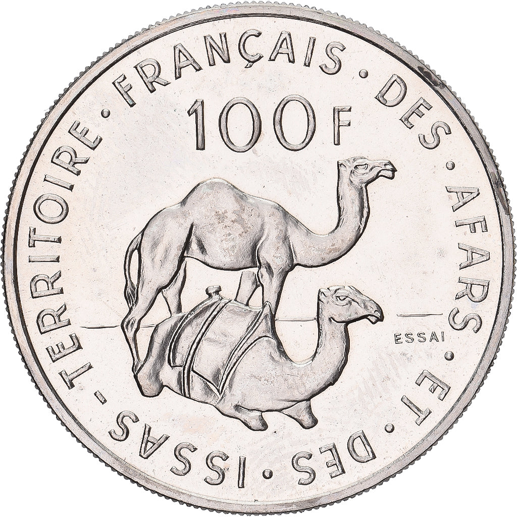 Monnaie, Territoire français des Afars et Issas, 100 Francs, 1970, MDP, ESSAI