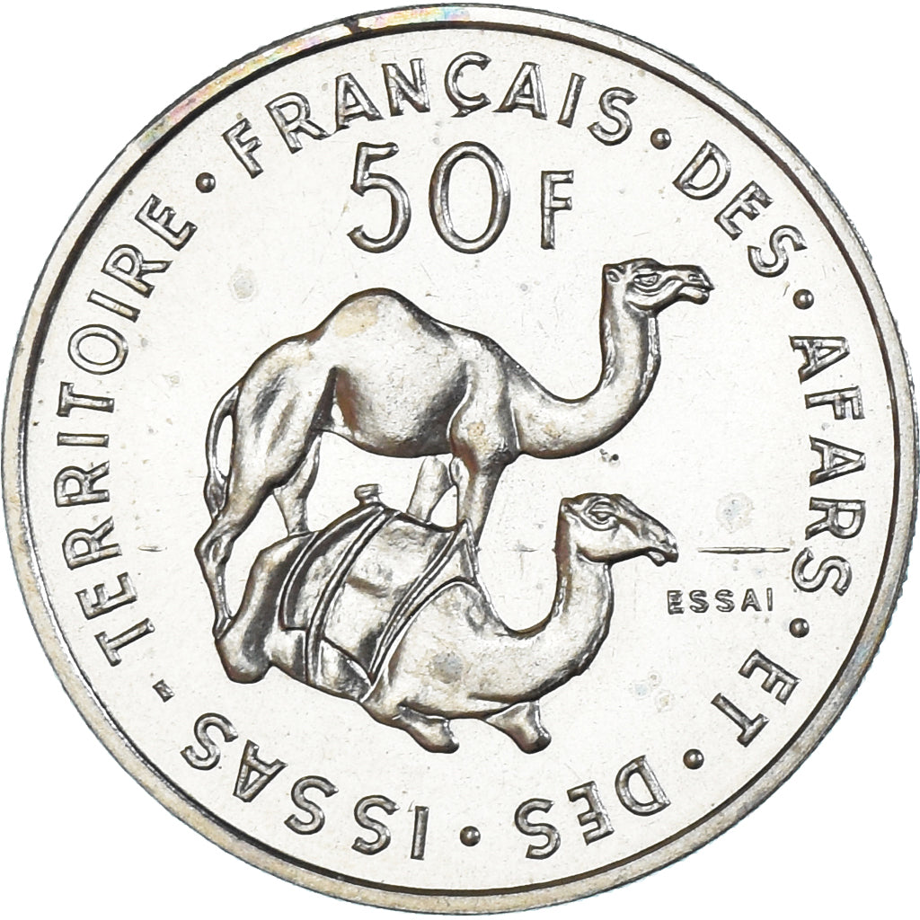 Monnaie, Territoire français des Afars et des Issas, 50 Francs, 1970, MDP, ESSAI