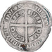 Moneda, Francia, Flanders, Louis II de Mâle, Gros, 1346-1384, BC+, Plata