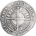 Moneda, Francia, Flanders, Louis II de Mâle, Gros, 1346-1384, BC+, Plata