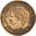 Coin, France, Cérès, 2 Centimes, 1889, Paris, EF(40-45), Bronze, KM:827.1