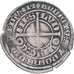 Munten, Frankrijk, Vlaanderen, Louis II de Mâle, Gros, 1346-1384, FR+, Zilver