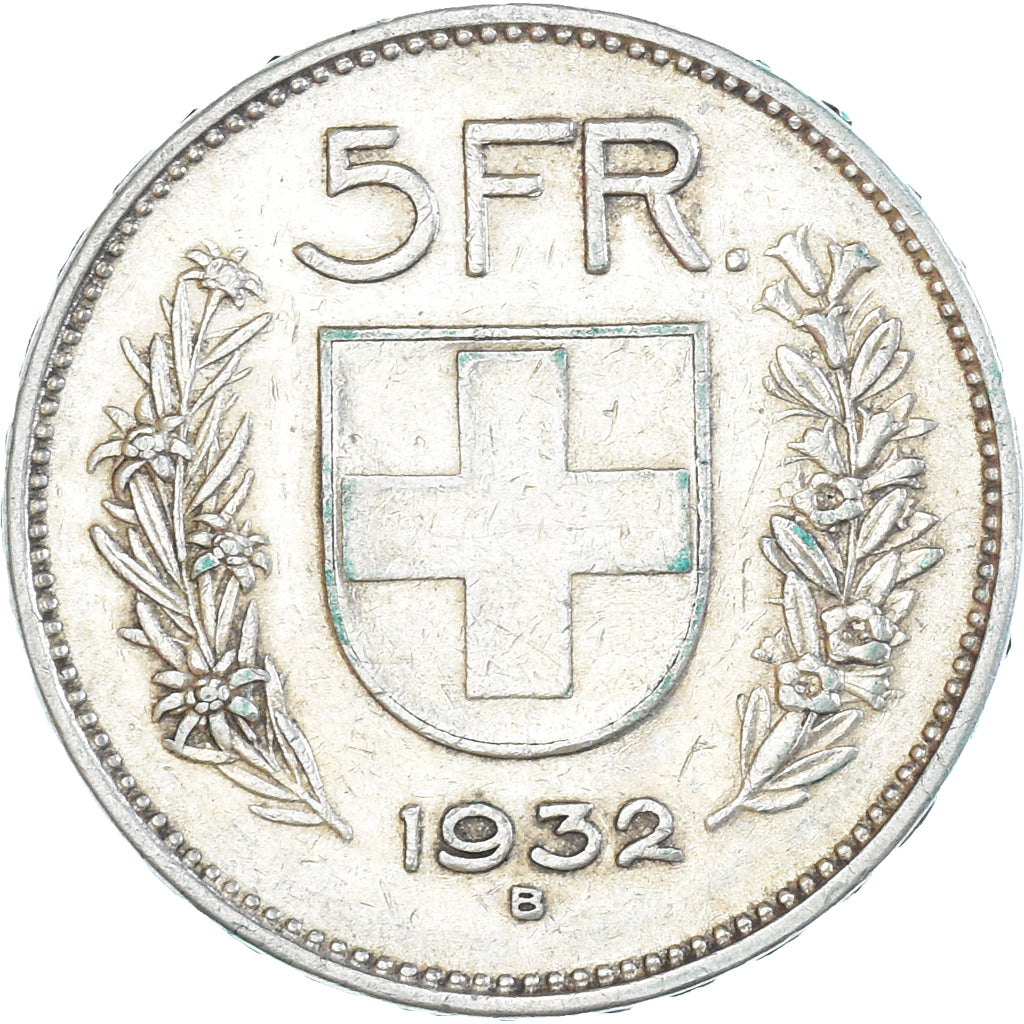 Monnaie, Suisse, 5 Francs, 1932, Bern, TTB, Argent, KM:40