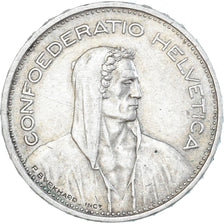 Coin, Switzerland, 5 Francs, 1933, Bern, EF(40-45), Silver, KM:40