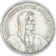 Coin, Switzerland, 5 Francs, 1935, Bern, EF(40-45), Silver, KM:40
