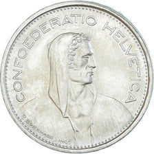 Coin, Switzerland, 5 Francs, 1967, Bern, AU(50-53), Silver, KM:40