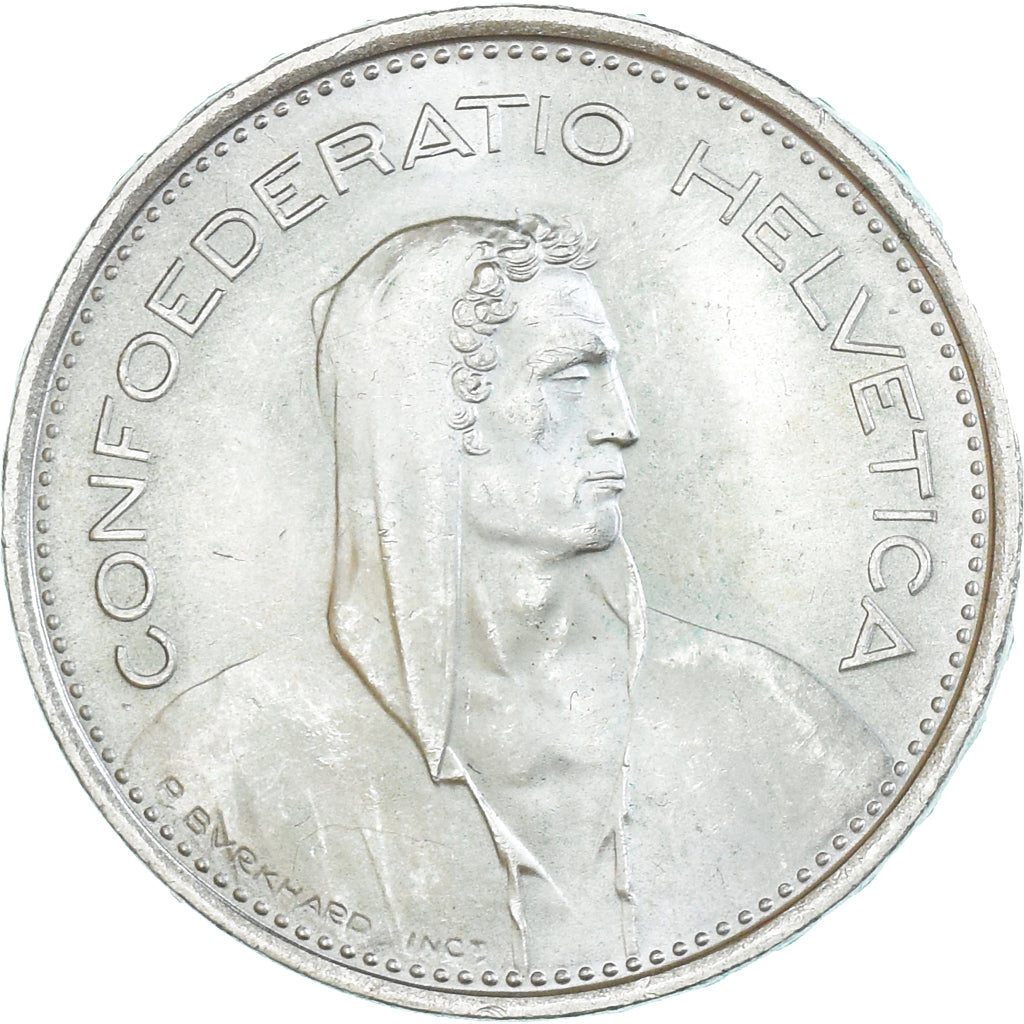 Monnaie, Suisse, 5 Francs, 1969, Bern, SUP, Argent, KM:40