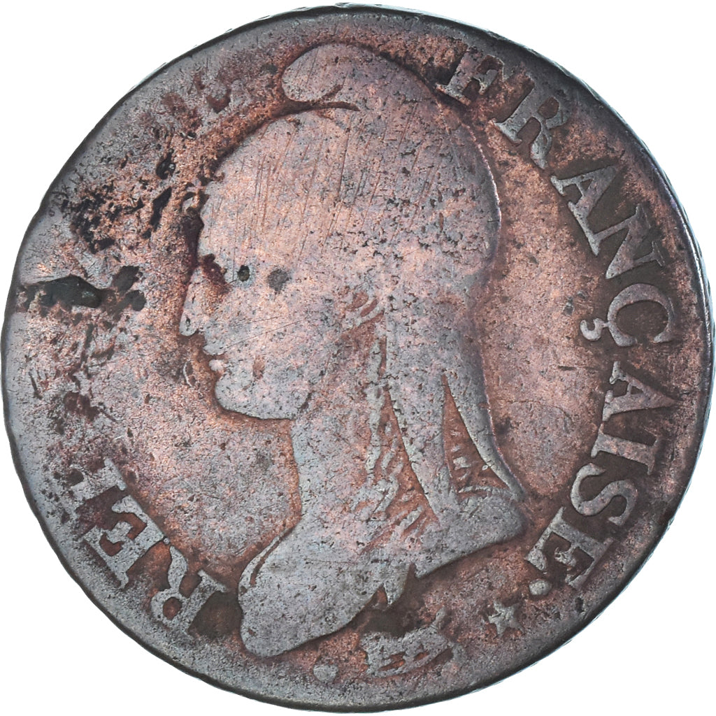 Münze, Frankreich, Dupré, 5 Centimes, AN 8/5, Strasbourg, S+, Kupfer