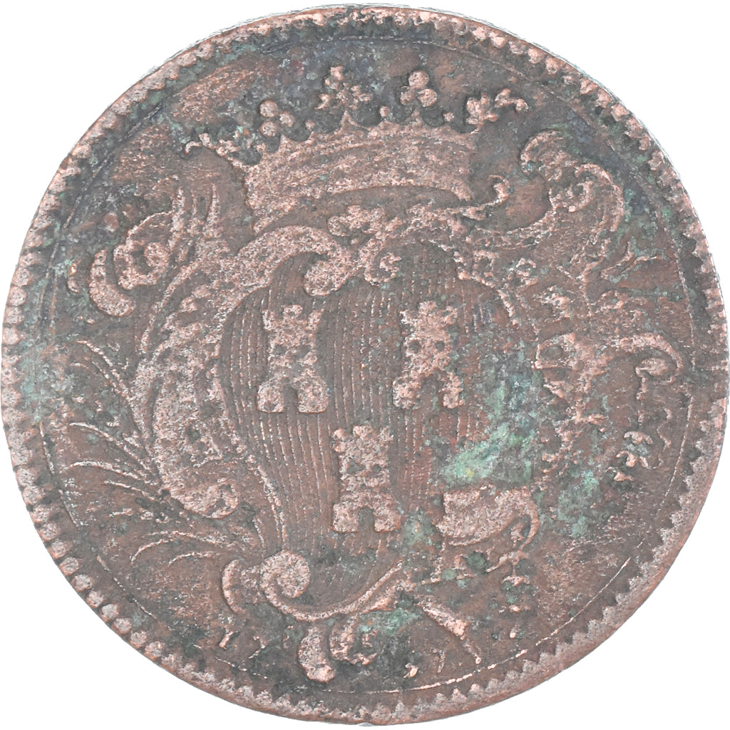 France, Token, Etats de Bourgogne, 1757, VF(20-25), Copper