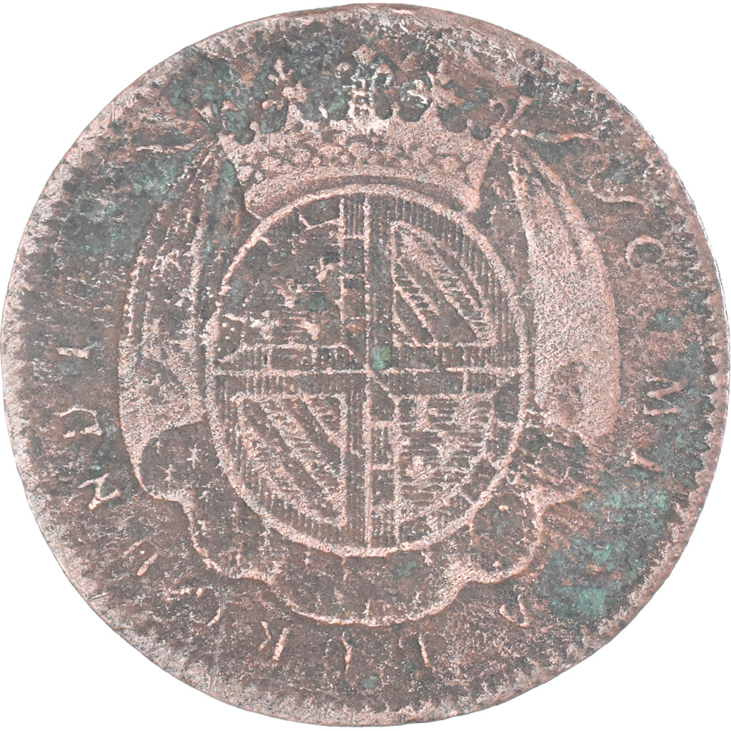 France, Token, Etats de Bourgogne, 1757, VF(20-25), Copper