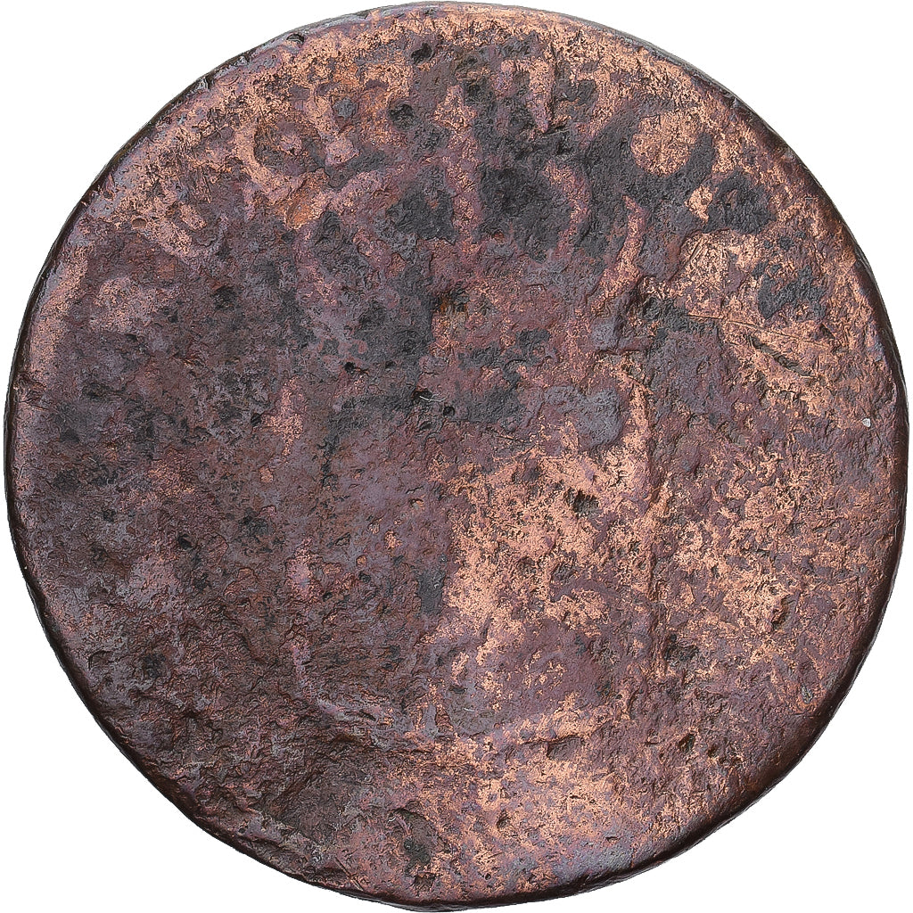 Münze, Frankreich, Louis XVI, Sol, 1787, SGE+, Kupfer, KM:578.16, Gadoury:350