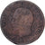 Moneda, Francia, Napoleon III, 5 Centimes, 1854, Strasbourg, BC+, Cobre