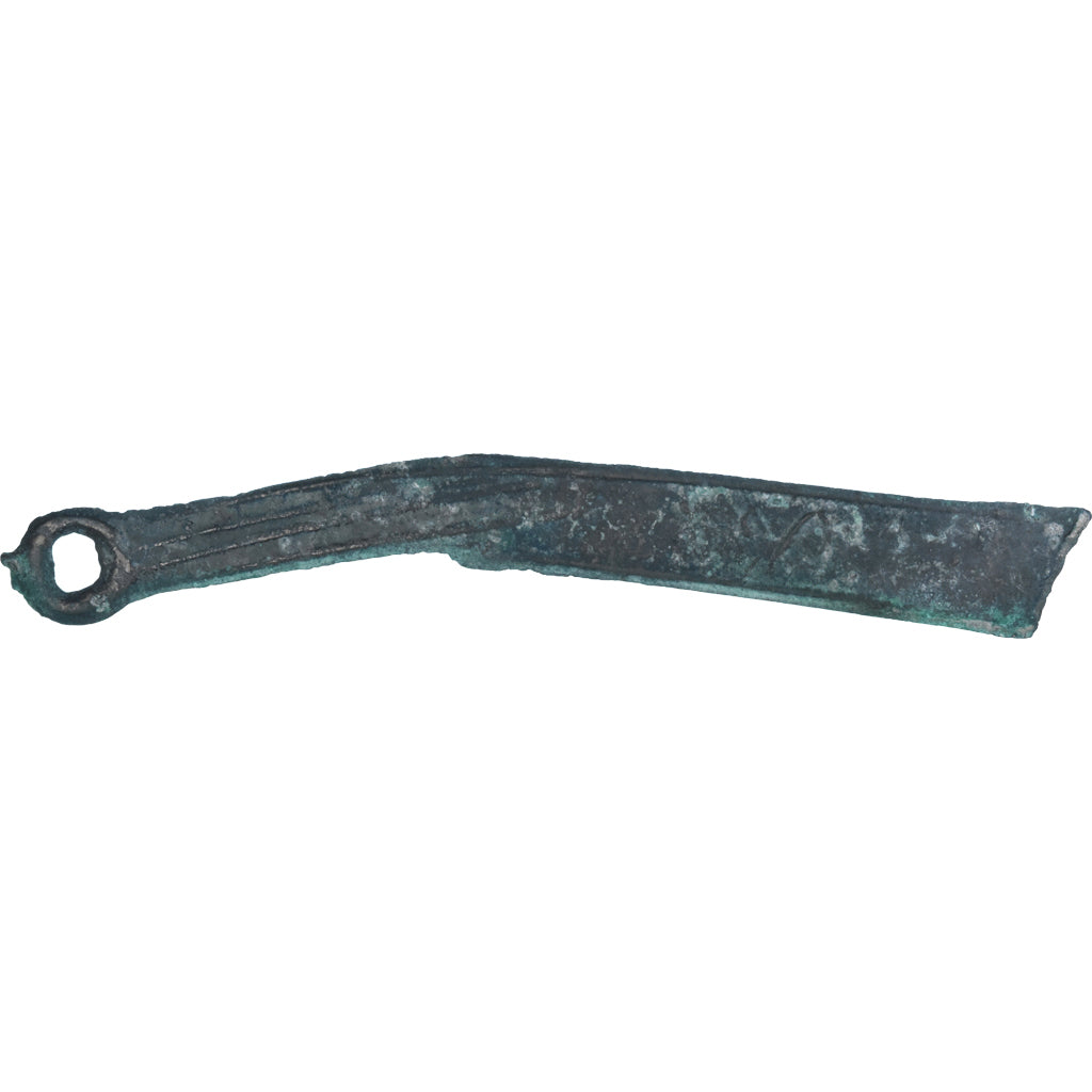Monnaie, Chine, Monnaie Couteau, 400-220 BC, Zhou dynasty, TB+, Bronze