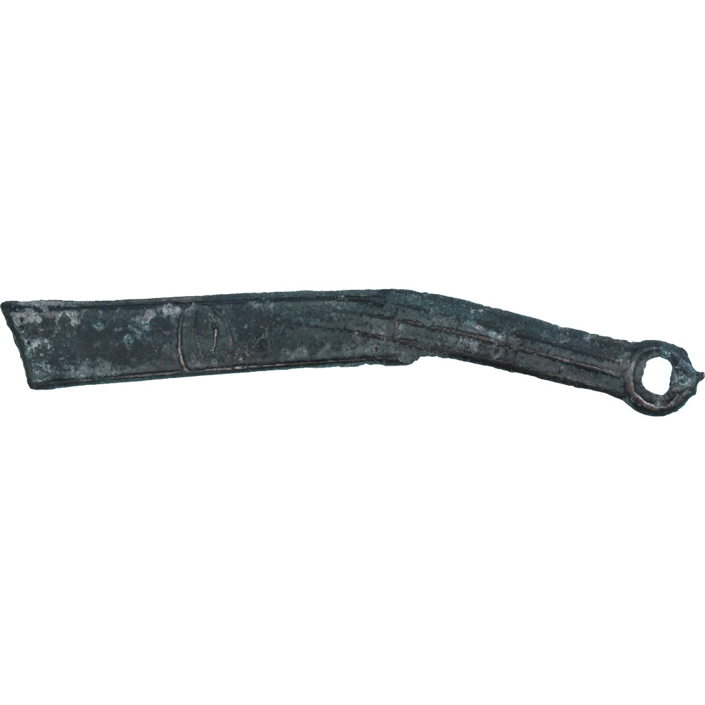 Monnaie, Chine, Monnaie Couteau, 400-220 BC, Zhou dynasty, TB+, Bronze