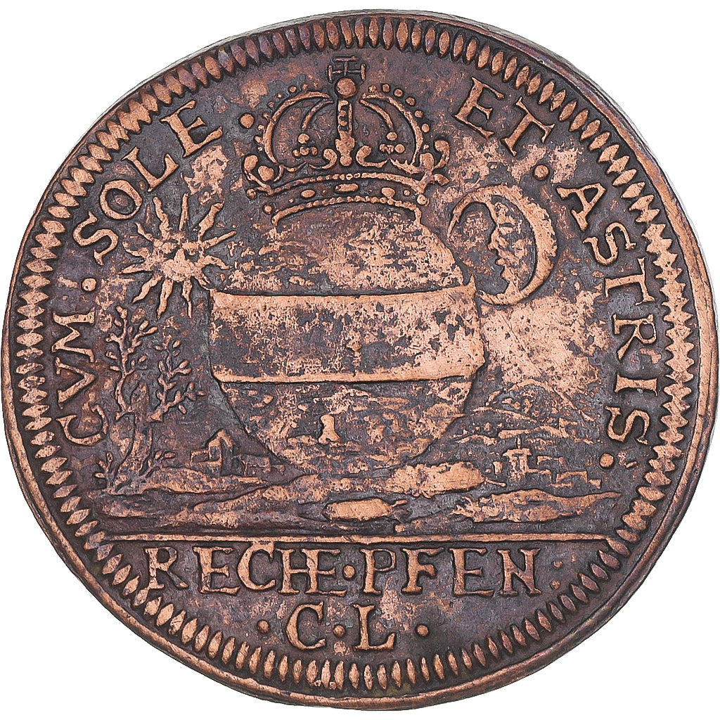 Países Bajos españoles, Rechenpfennig, Philippe IV, MBC, Cobre