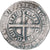 Moneda, Francia, Flanders, Louis II de Mâle, Gros, 1346-1384, BC+, Plata