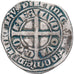 Moneda, Francia, Flanders, Louis II de Mâle, Gros, 1346-1384, BC+, Plata