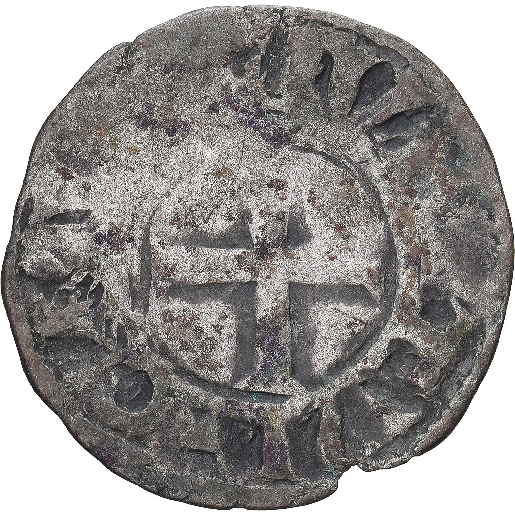 Munten, Frankrijk, Touraine, Denier Tournois, ca. 1150-1200, Saint-Martin de