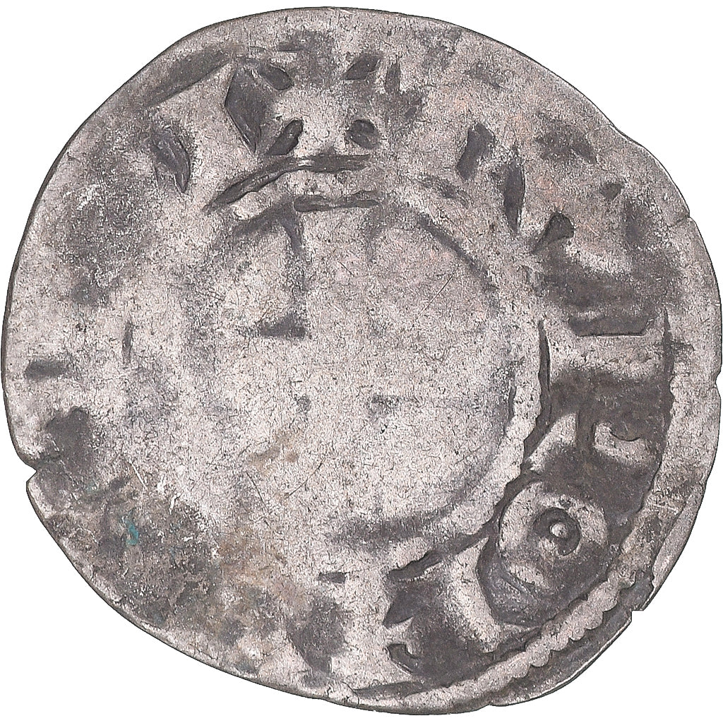 Münze, Frankreich, Touraine, Denier Tournois, ca. 1150-1200, Saint-Martin de