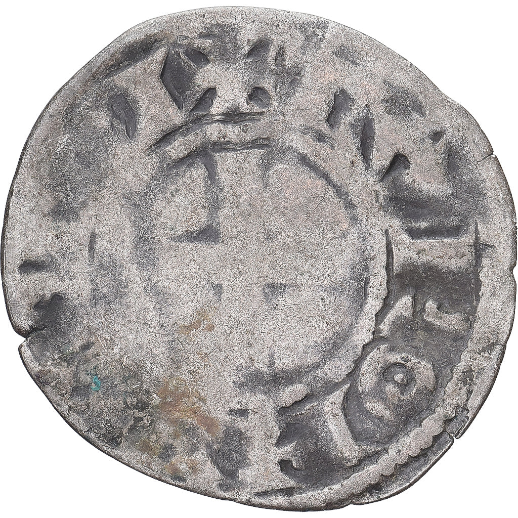 Munten, Frankrijk, Touraine, Denier Tournois, ca. 1150-1200, Saint-Martin de